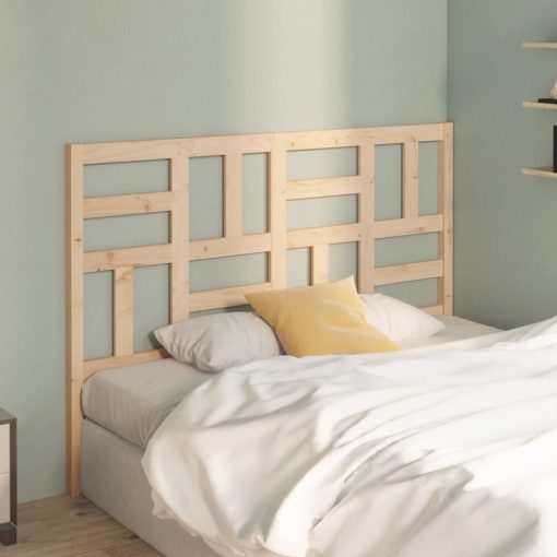 Testiera Per Letto 126x4x104 Cm In Legno Massello Di Pino