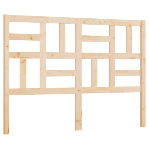 Testiera Per Letto 126x4x104 Cm In Legno Massello Di Pino - Image 2