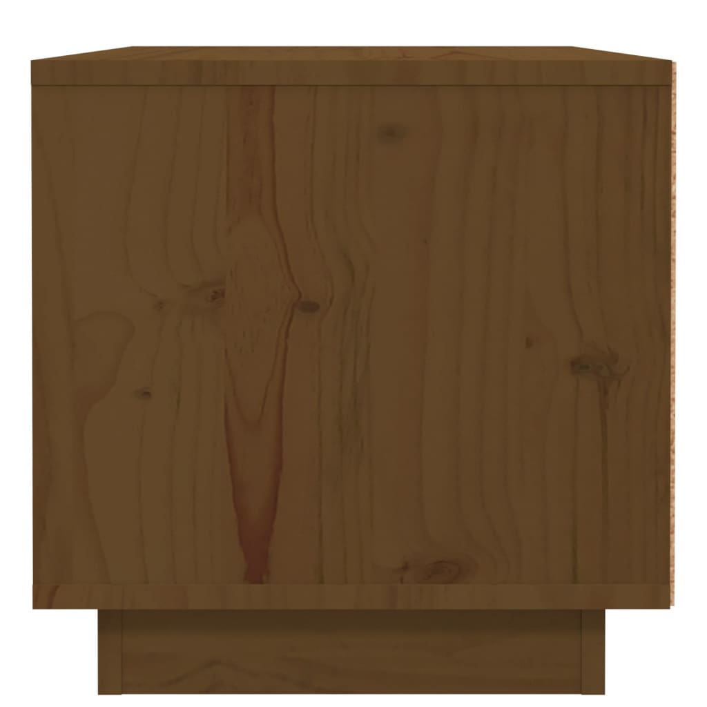 Comodino Ambra 40x34x35 Cm In Legno Massello Di Pino - Image 6