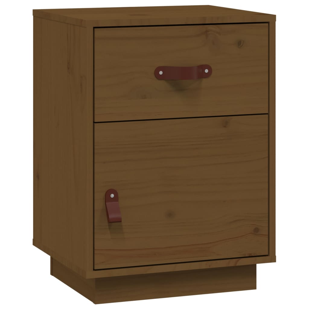 Comodini Ambra 2 Pz 40x34x55 Cm In Legno Massello Di Pino - Image 5