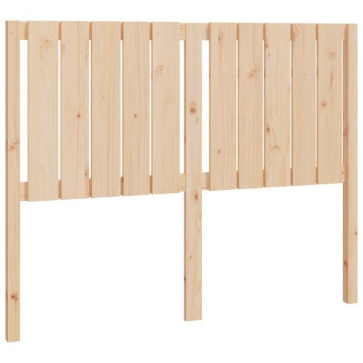 Testiera Per Letto 125,5x4x100 Cm In Legno Massello Di Pino - Image 2
