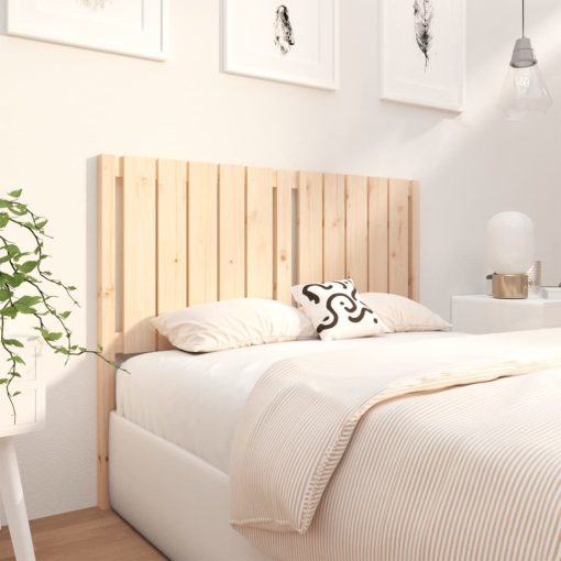 Testiera Per Letto 125,5x4x100 Cm In Legno Massello Di Pino - Image 3