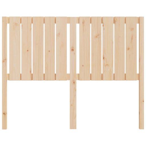 Testiera Per Letto 125,5x4x100 Cm In Legno Massello Di Pino - Image 4