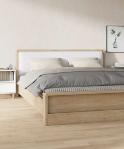 Comodini 2 Pz In Bianco 40x35x50 cm