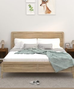Comodini 2pz Rovere Fumo 40x35x50 cm