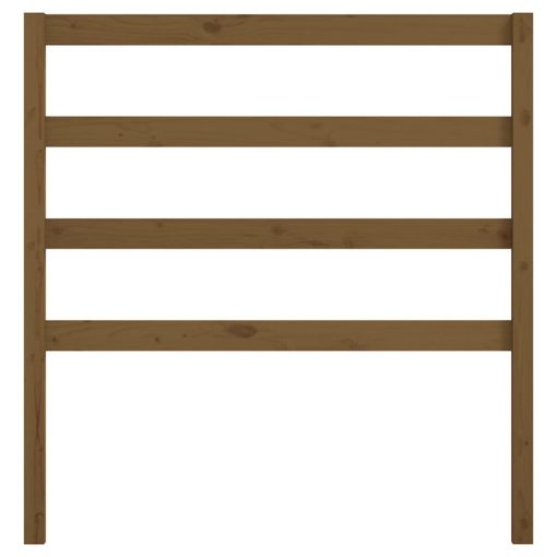 Testiera Per Letto Ambra 95x4x100 Cm In Legno Massello Di Pino - Image 4