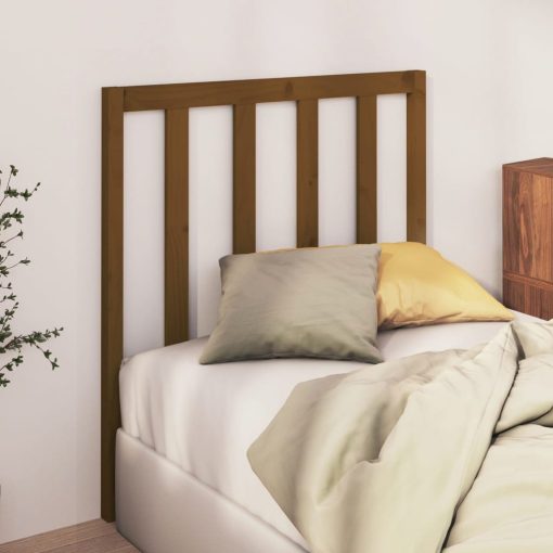 Testiera Per Letto Ambra 95x4x100 Cm In Legno Massello Di Pino - Image 3