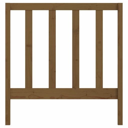 Testiera Per Letto Ambra 95x4x100 Cm In Legno Massello Di Pino - Image 4