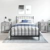 Comodini 2 Pz Grigio Sonoma 44x45x58 Cm In Legno Multistrato