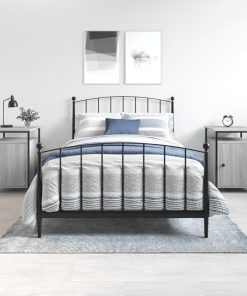 Comodini 2 Pz Grigio Sonoma 40x42x60 Cm In Legno Multistrato