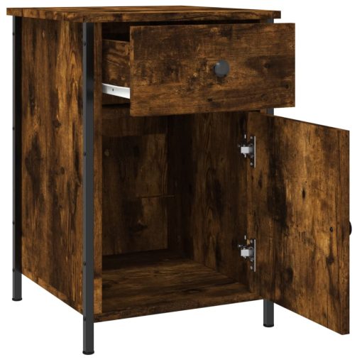Comodino Rovere Fumo 40x42x60 Cm Legno Multistrato - Image 6