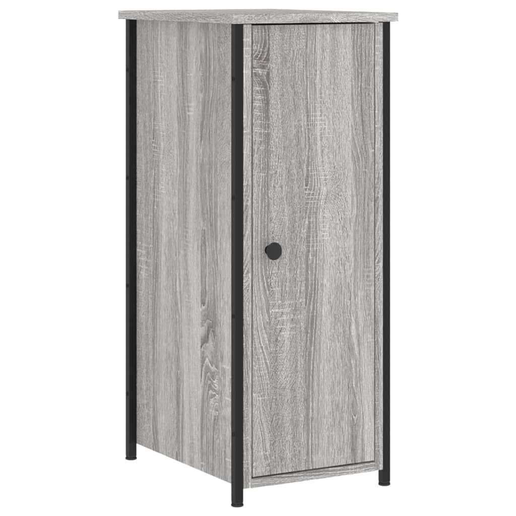 Comodini 2 Pz Grigio Sonoma 32x42x80 Cm In Legno Multistrato - Image 5