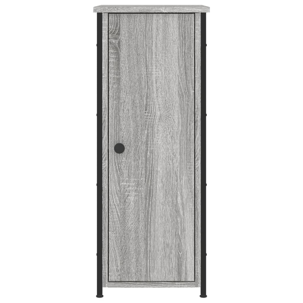 Comodini 2 Pz Grigio Sonoma 32x42x80 Cm In Legno Multistrato - Image 6