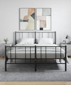 Comodini 2 Pz Grigio Cemento 40x40x50 Cm In Legno Multistrato