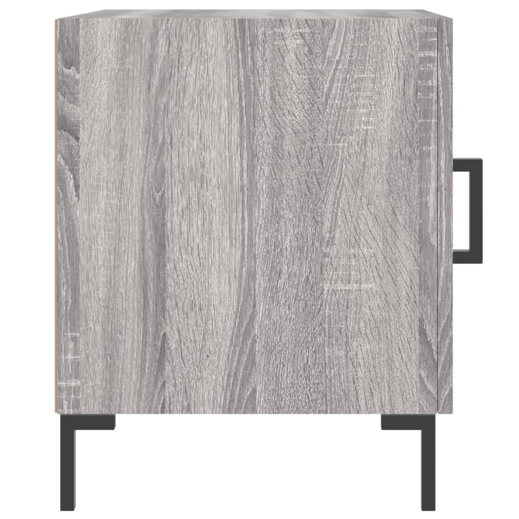 Comodini 2 Pz Grigio Sonoma 40x40x50 Cm In Legno Multistrato - Image 5