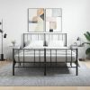 Comodini 2 Pz Grigio Cemento 40x40x50 Cm In Legno Multistrato