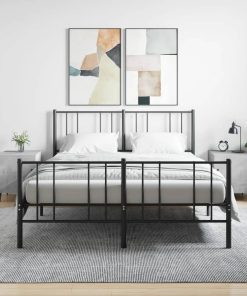 Comodini 2 Pz Grigio Cemento 40x40x50 Cm In Legno Multistrato