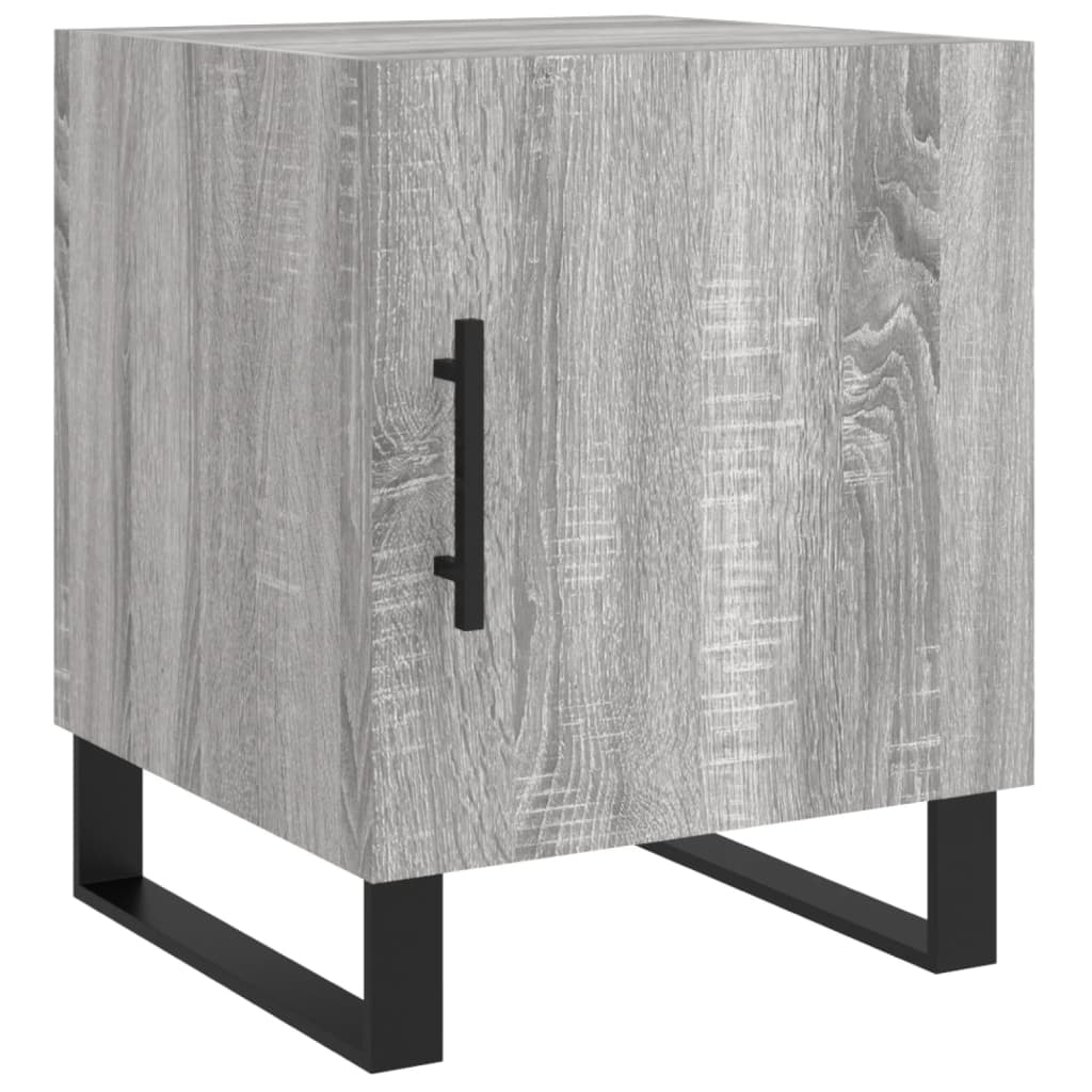 Comodini 2 Pz Grigio Sonoma 40x40x50 Cm In Legno Multistrato - Image 6