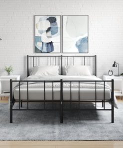 Comodini 2pz Bianchi 40x35x50 Cm In Legno Multistrato
