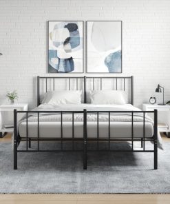 Comodini 2pz Bianco Lucido 40x35x50 Cm In Legno Multistrato