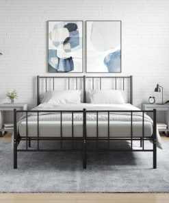 Comodini 2pz Grigio Sonoma 40x35x50 Cm In Legno Multistrato