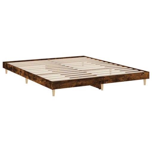 Giroletto Senza Materasso Rovere Fumo 120x200 Cm In Truciolato - Image 5