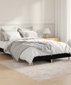 Giroletto Nero 120x190 Cm In Legno Multistrato