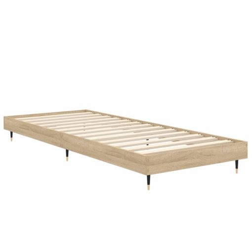 Giroletto Senza Materasso Rovere Sonoma 75x190 Cm In Truciolato - Image 5