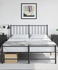 Comodini 2 Pz Neri 34,5x39x62 Cm In Acciaio