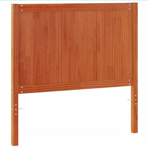 Testiera Marrone Cera 100 Cm In Legno Massello Di Pino - Image 6