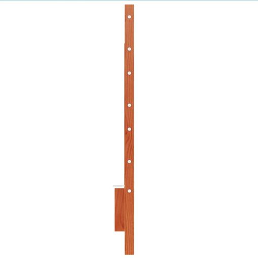 Testiera Marrone Cera 180 Cm In Legno Massello Di Pino - Image 5
