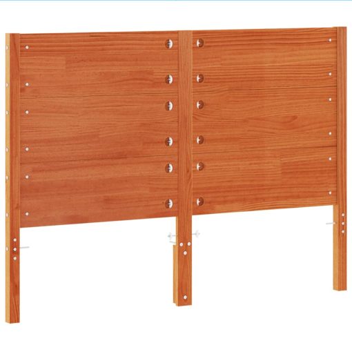 Testiera Marrone Cera 180 Cm In Legno Massello Di Pino - Image 6