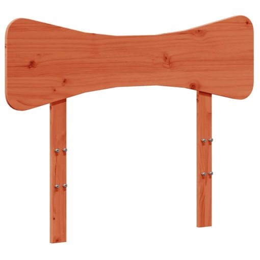 Testiera Marrone Cera 100 Cm In Legno Massello Di Pino - Image 2