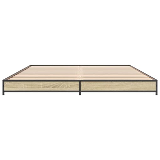 Giroletto Rovere Sonoma 135x190 Cm In Legno Multistrato Metallo - Image 4