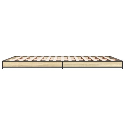 Giroletto Rovere Sonoma 135x190 Cm In Legno Multistrato Metallo - Image 5