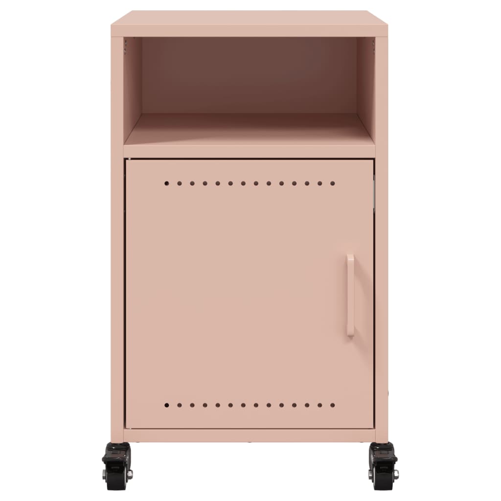 Comodini 2 Pz Rosa 36x39x59 Cm In Acciaio - Image 5
