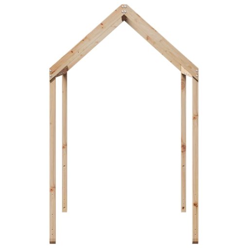 Tetto Per Letto Bambini 217x85,5x154 Cm Legno Massello Di Pino - Image 5