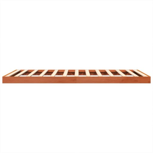 Giroletto Marrone Cera 135x190 Cm In Legno Massello Di Pino - Image 6
