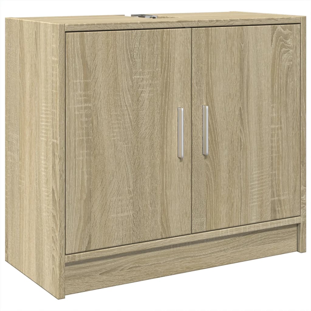 Mobile Lavabo Rovere Sonoma 63x29x55 Cm Legno Multistrato - Image 2