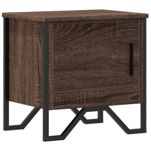 Comodino Rovere Marrone 40x30x40 Cm In Truciolato - Image 2