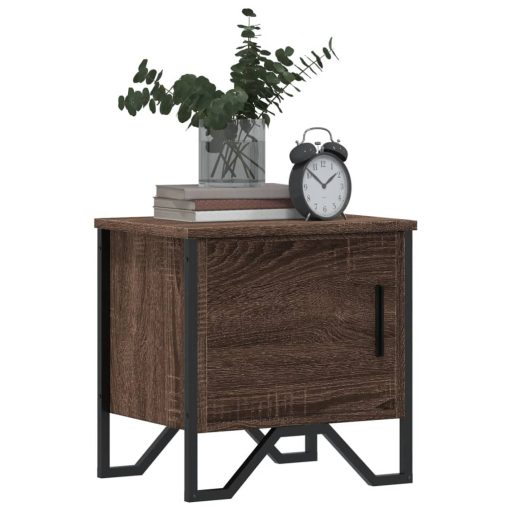 Comodino Rovere Marrone 40x30x40 Cm In Truciolato - Image 4