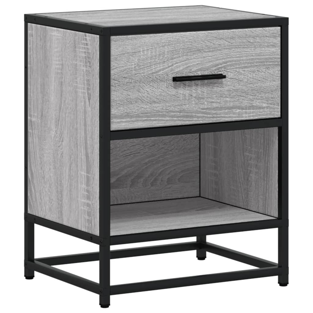 Comodini 2 Pz Grigio Sonoma 40x31x50 Cm In Truciolato - Image 6