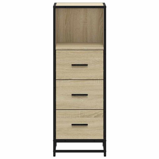 Armadietto Bagno Rovere Sonoma 35x37,5x100 Cm Legno Multistrato - Image 5