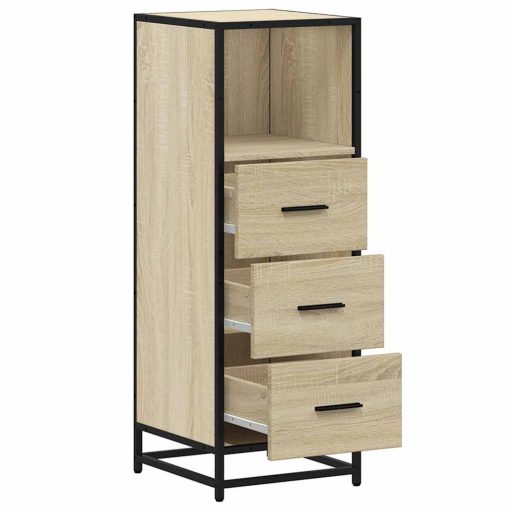 Armadietto Bagno Rovere Sonoma 35x37,5x100 Cm Legno Multistrato - Image 6