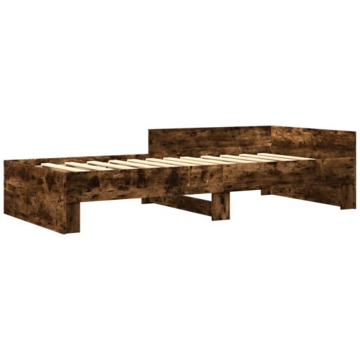 Giroletto Senza Materasso Rovere Fumo 90x200 Cm In Truciolato - Image 3