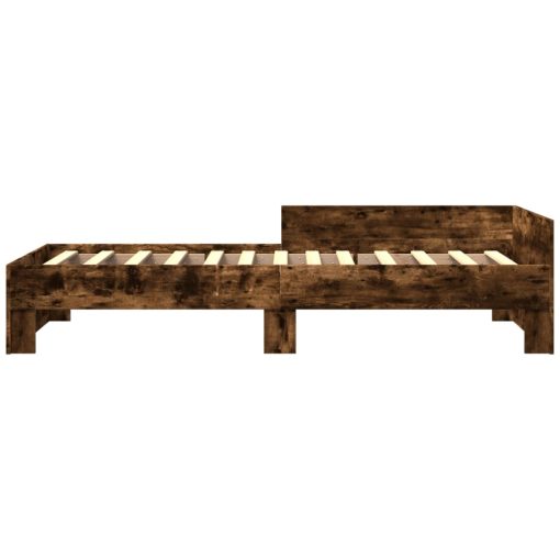 Giroletto Senza Materasso Rovere Fumo 90x200 Cm In Truciolato - Image 4