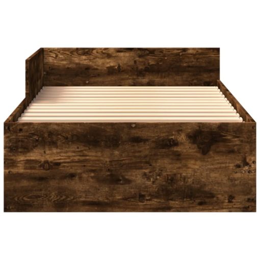 Giroletto Senza Materasso Rovere Fumo 90x200 Cm In Truciolato - Image 5