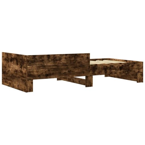 Giroletto Senza Materasso Rovere Fumo 90x200 Cm In Truciolato - Image 6
