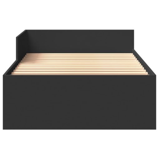 Giroletto Nero 90x190 Cm In Legno Multistrato - Image 5