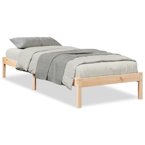 Letto Extra Lungo Senza Materasso 90x220 Cm In Legno Di Pino - Image 2